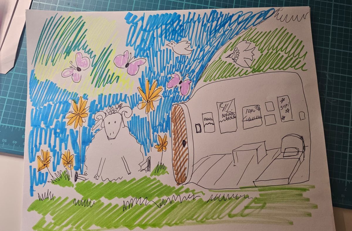 Child drawing