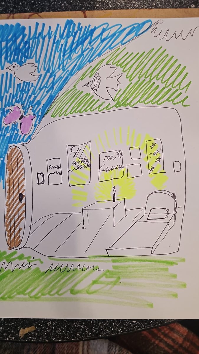 Child drawing