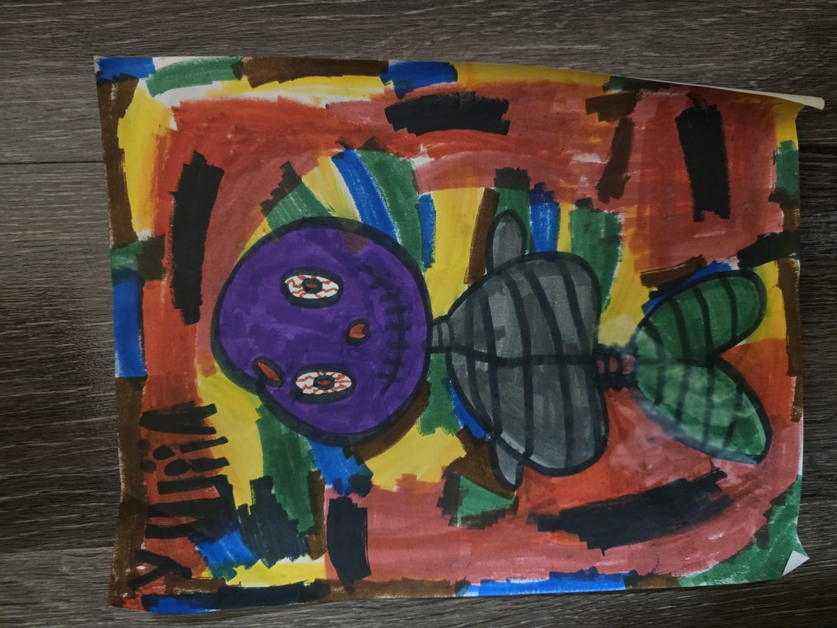 Child drawing